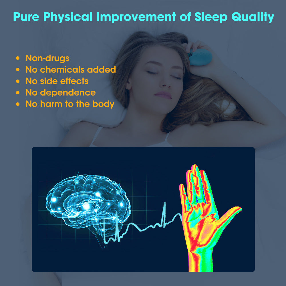 Sleep Aid Hand-held Micro-current Intelligent Relieve Anxiety Depression Fast Sleep Instrument Sleeper Therapy Insomnia Device DomoSpace tecnologie