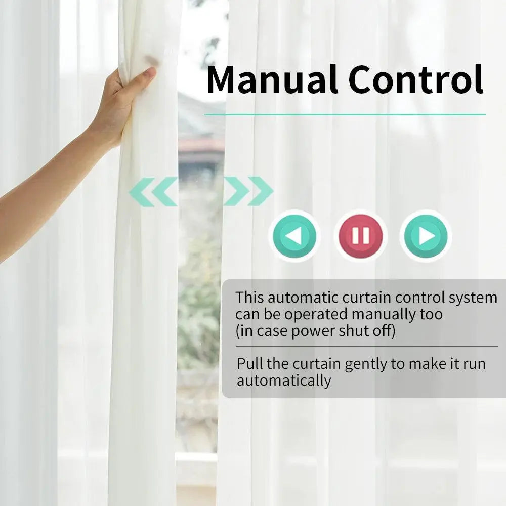 Electric Smart Curtain Motor for Voice Alexa - DomoSpace