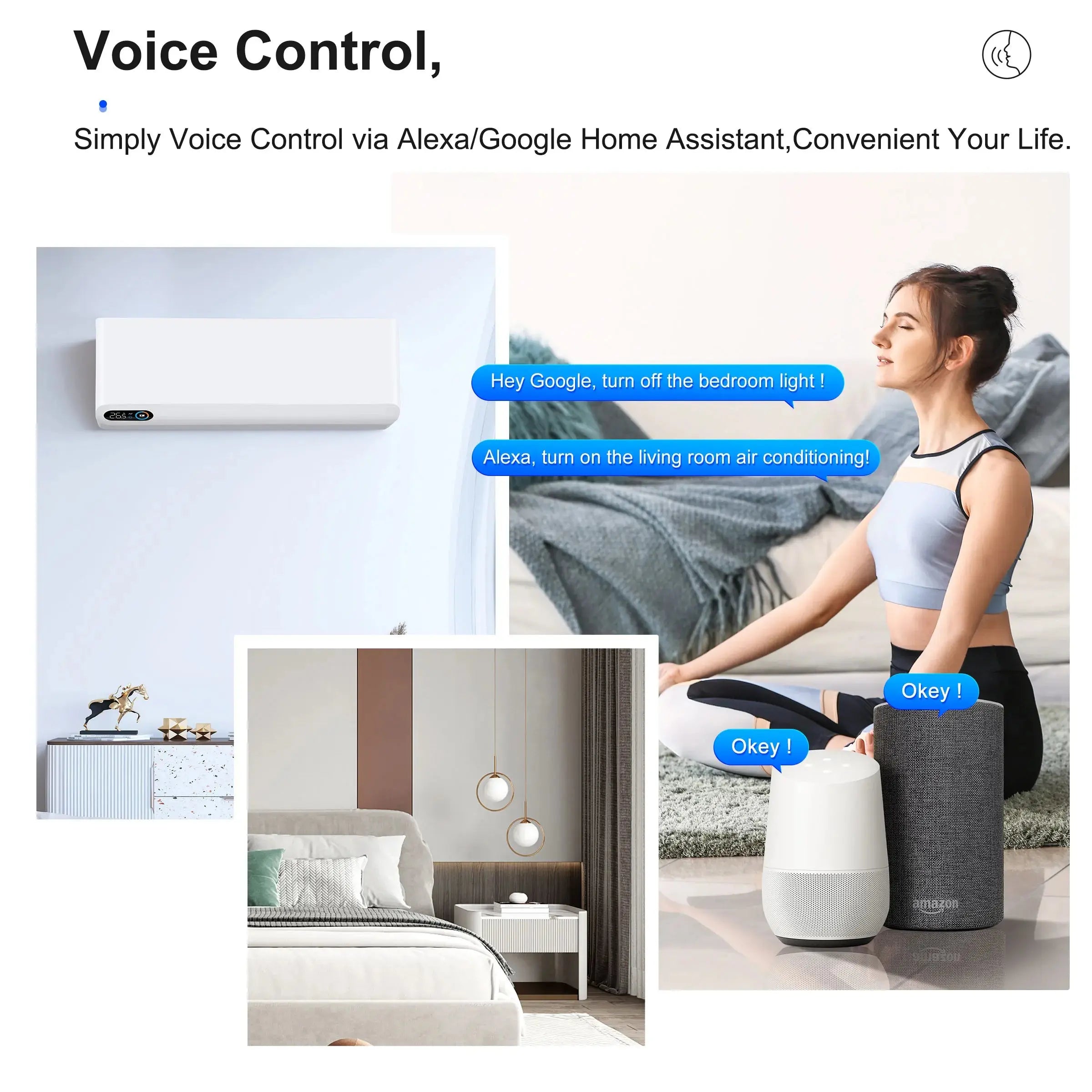 GIRIER Tuya Smart IR Remote Controller – Universal Infrared Remote Blaster for AC, TV, DVD, STB, Works with Alexa & Google Home DomoSpace