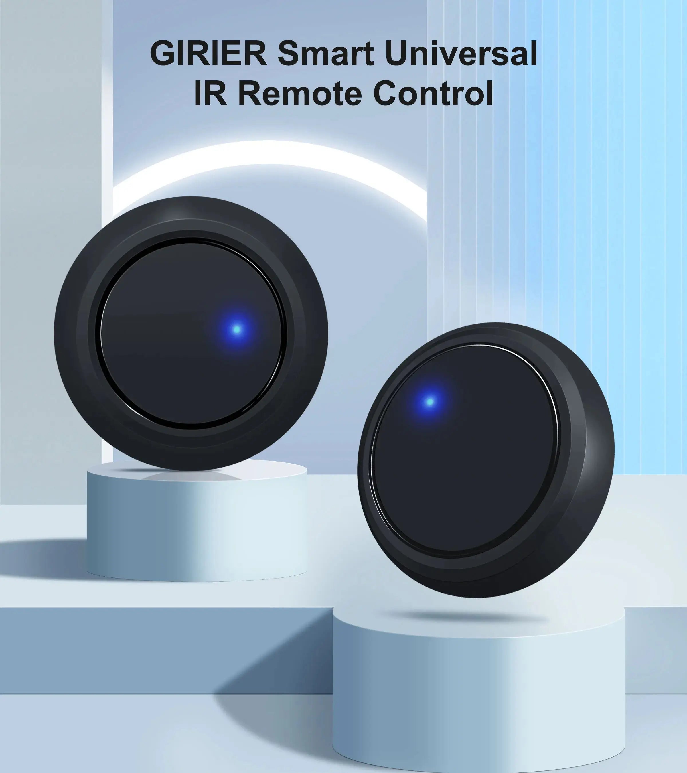 GIRIER Tuya Smart IR Remote Controller – Universal Infrared Remote Blaster for AC, TV, DVD, STB, Works with Alexa & Google Home DomoSpace