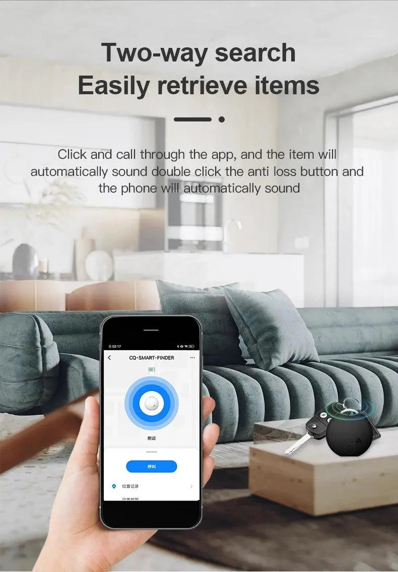 Intelligent Tag Key Kids Finder Wallets "lost key tracker" - DomoSpace