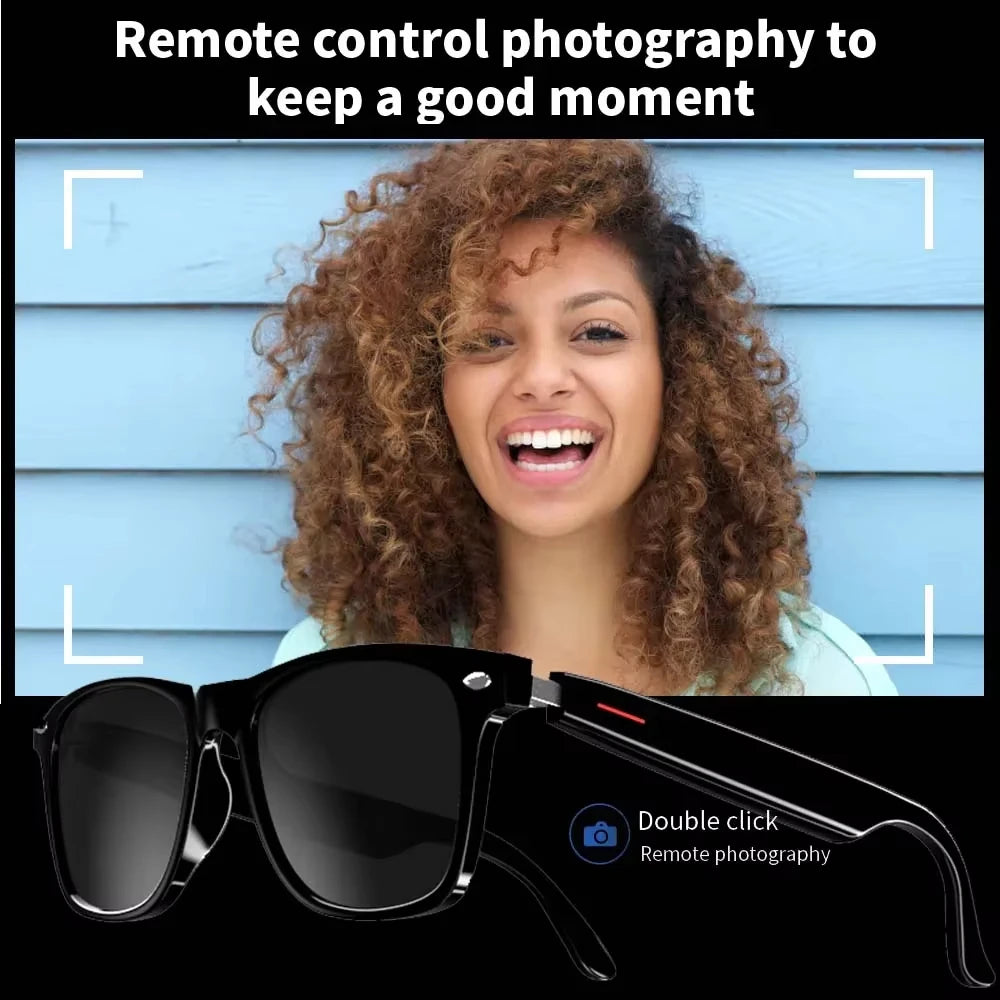 Xiaomi E13 Bluetooth Smart Glasses With Automatic Adjustment AI Voice Noise Reduction Music Eyewear Waterproof Calls Eyeglass DomoSpace