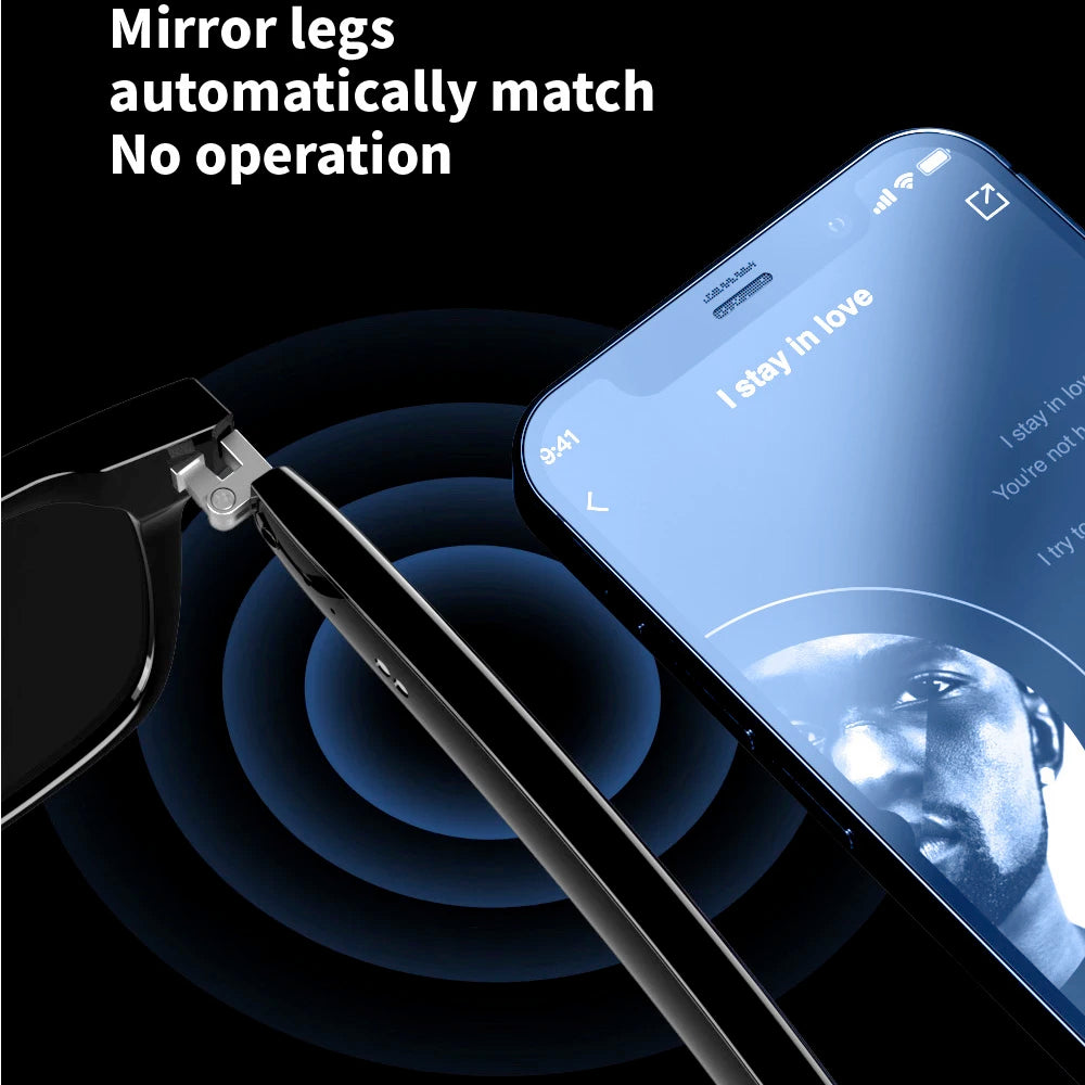 Xiaomi E13 Bluetooth Smart Glasses With Automatic Adjustment AI Voice Noise Reduction Music Eyewear Waterproof Calls Eyeglass DomoSpace