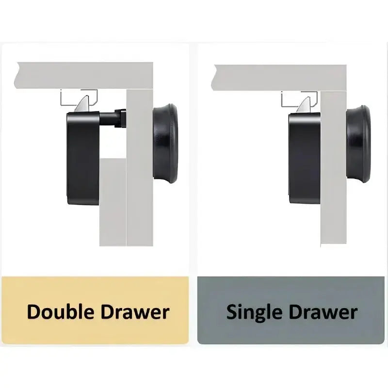 Smart Fingerprint and Password Drawer Lock - DomoSpace