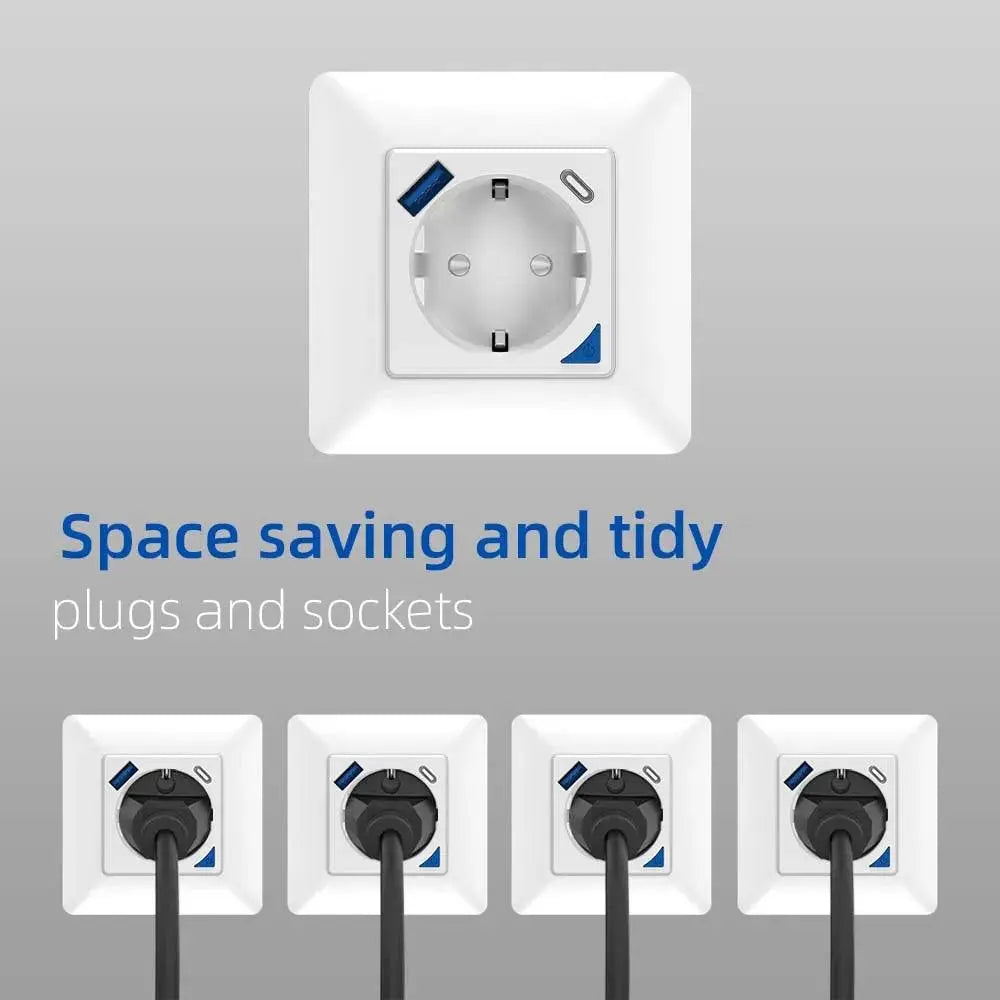 Smart Plug Type C Port Voice Control Timer. Smart Home Devices - DomoSpace