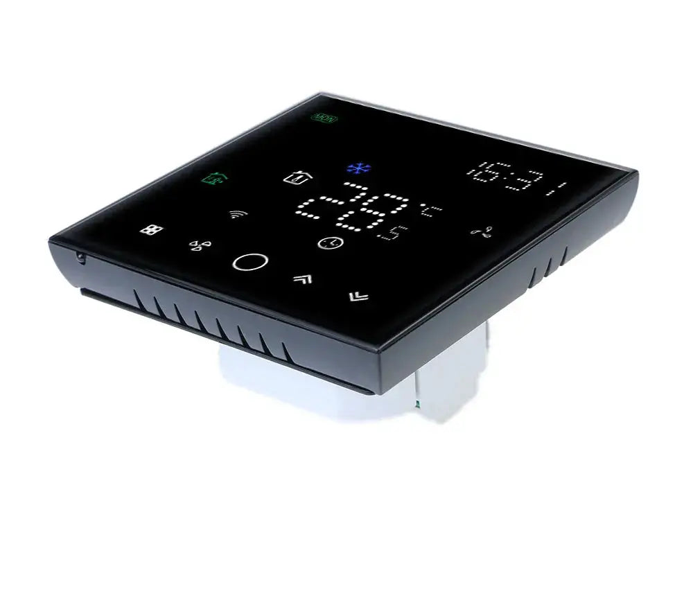 TUYA Zigbee Wifi Thermostat For Replacing Upgrade Air Conditioner Heating and Cooling Temperature 3 Speed Fan App Controller - DomoSpace