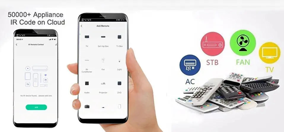 WiFi & IR Universal AC Remote – Voice-Controlled Smart Remote for Alexa & Google Home - DomoSpace