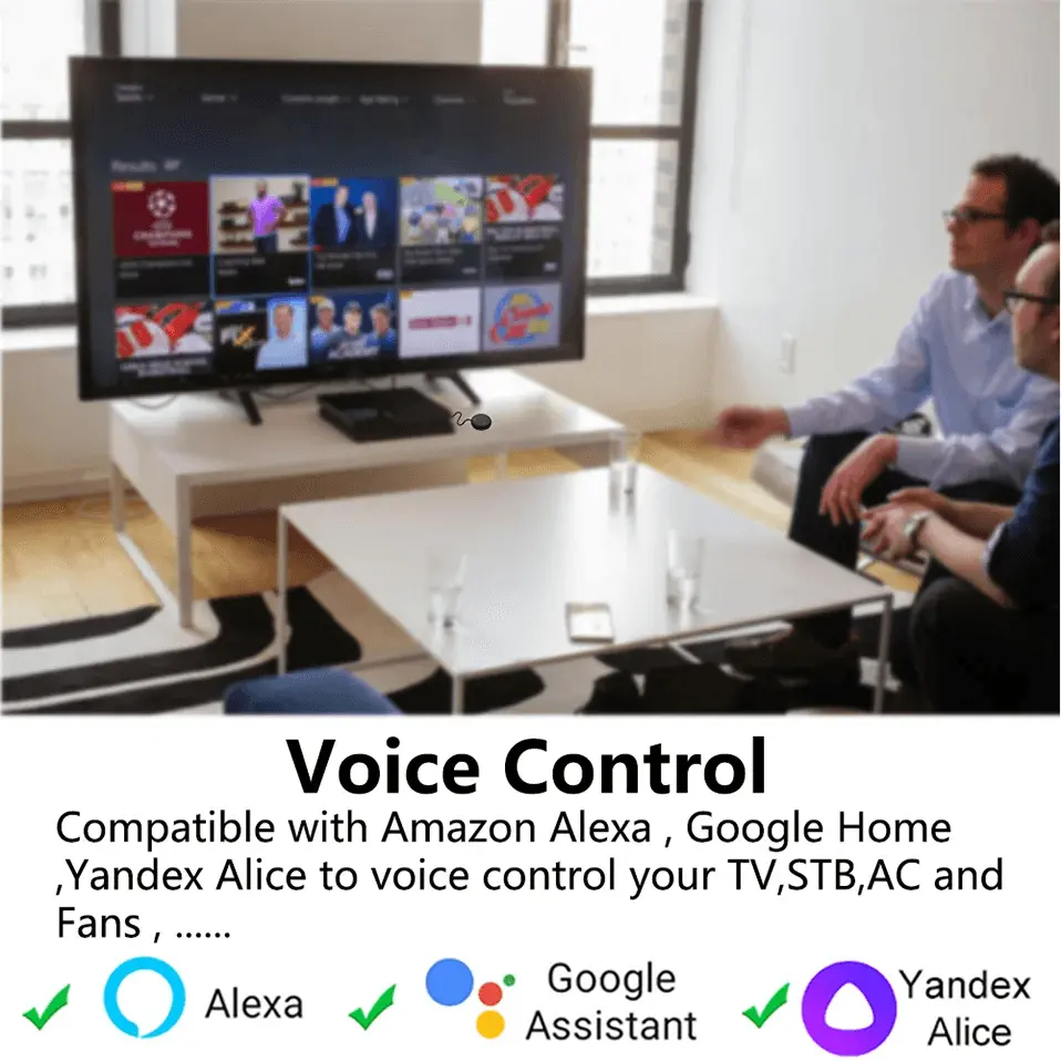 WiFi & IR Universal AC Remote – Voice-Controlled Smart Remote for Alexa & Google Home - DomoSpace