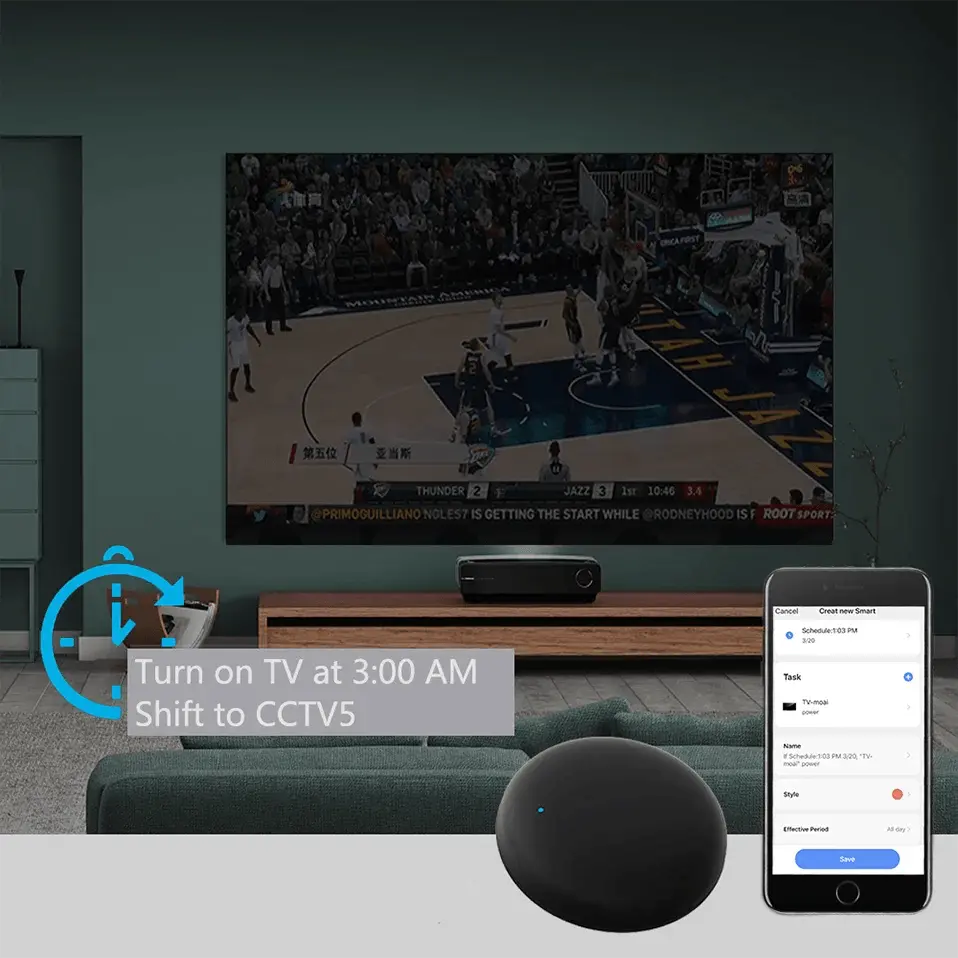 WiFi & IR Universal AC Remote – Voice-Controlled Smart Remote for Alexa & Google Home - DomoSpace