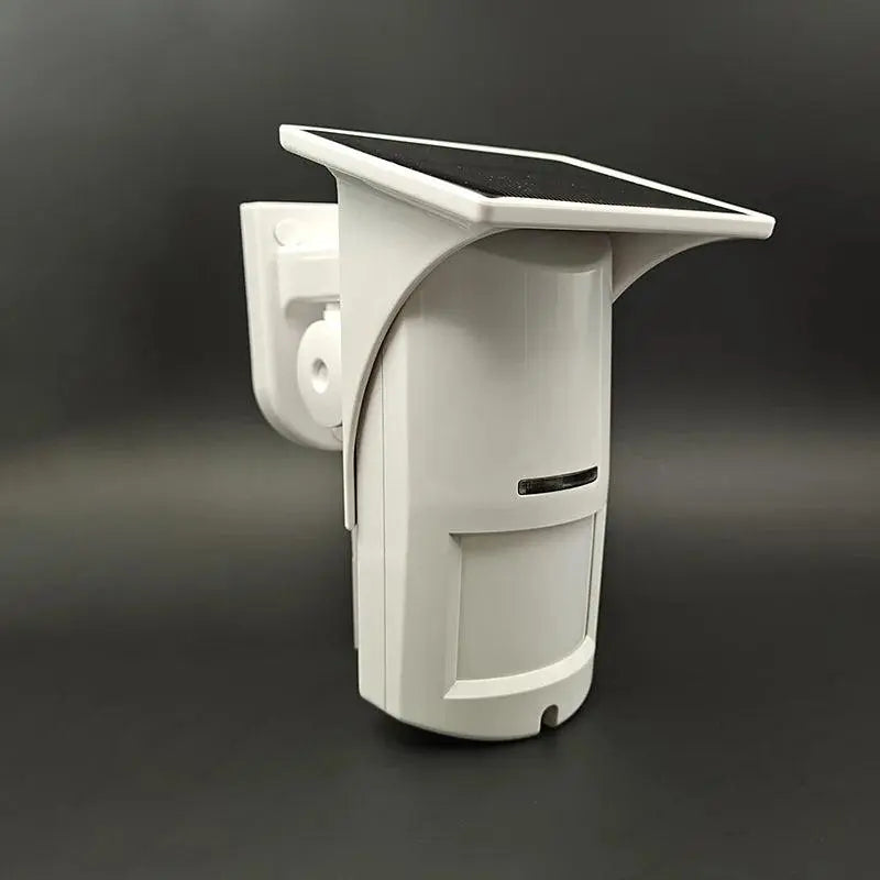 Wireless 433MHz EV1527 Outdoor Solar Powered PIR Motion Sensor - Pet Immune & Waterproof - DomoSpace