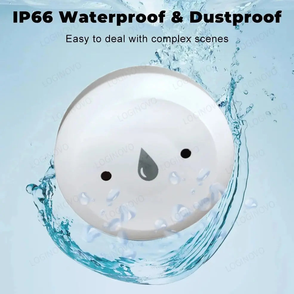 Zigbee Water Leak Sensor Tuya Smart Life Flood Leakage Immersion Sensor App Remote Monitoring Detector Work With Zigbee Gateway - DomoSpace