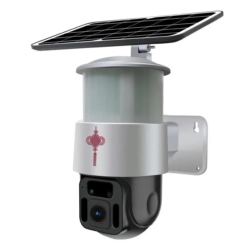 1080P WiFi Solar Tuya App Floodlight Wireless CCTV Camera - Smart Home Surveillance - DomoSpace