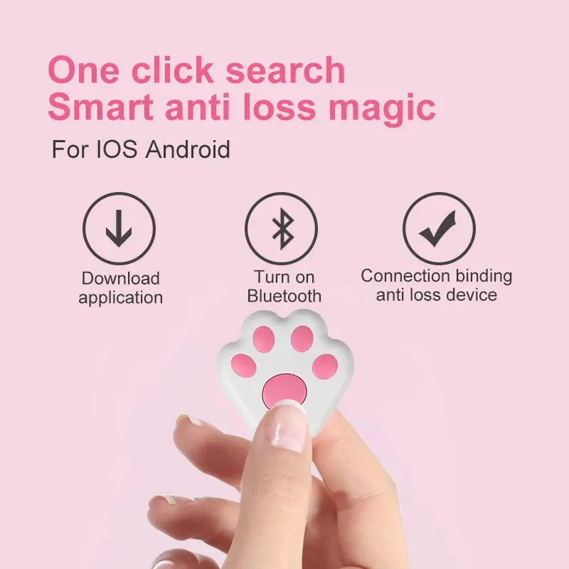 Mini Bluetooth GPS Tracker for Pets - DomoSpace