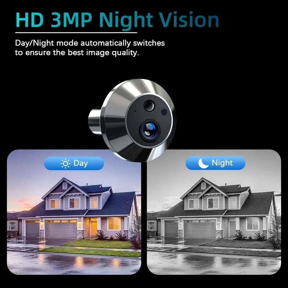 3MP House Video Door Eye with Camera – Smart Security for Your Home - DomoSpace