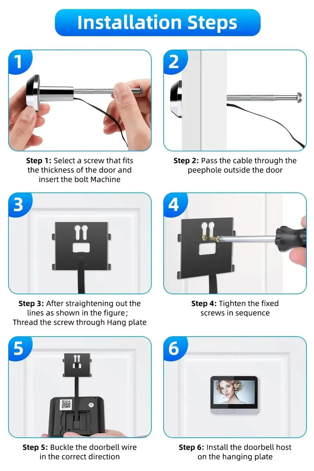 3MP House Video Door Eye with Camera – Smart Security for Your Home - DomoSpace