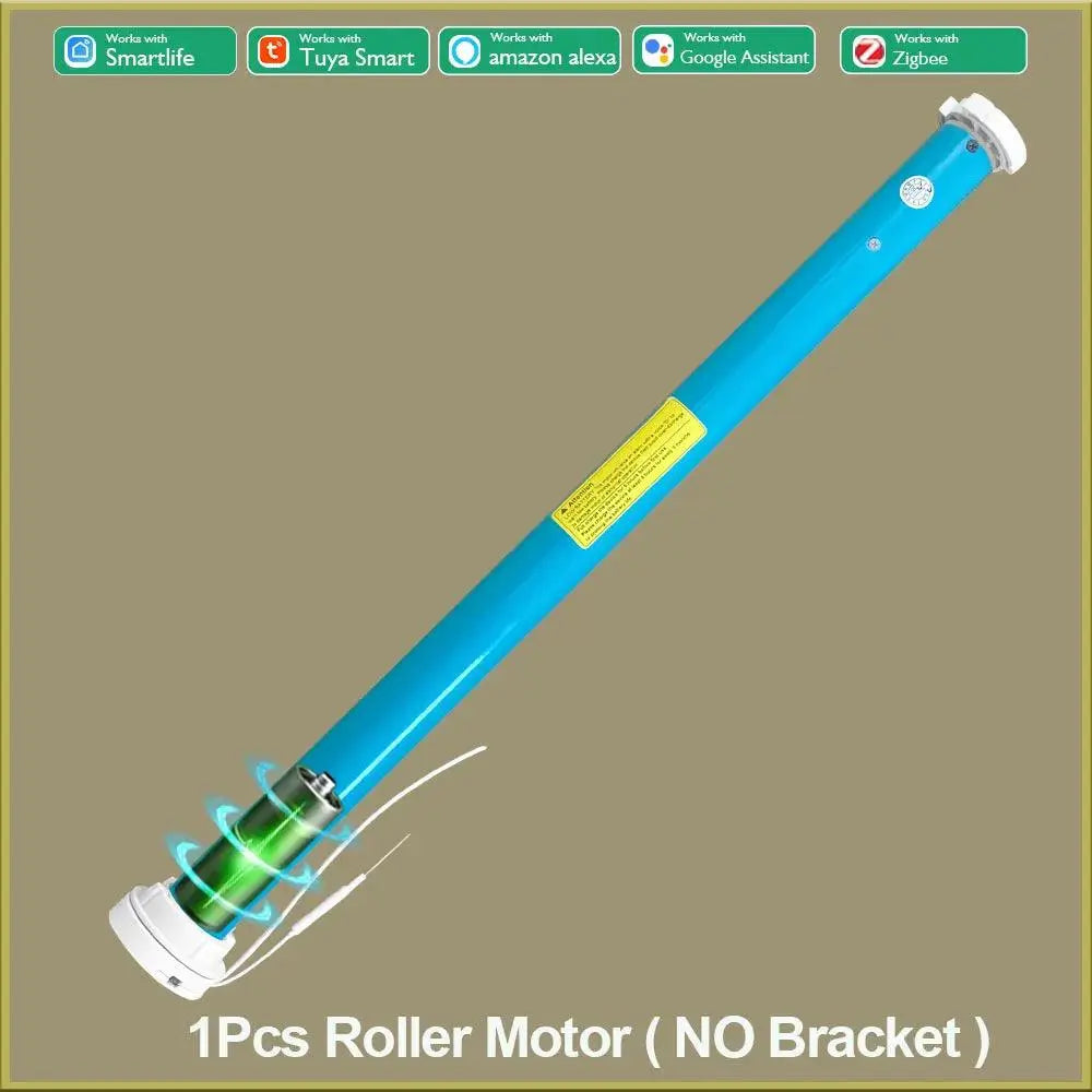 Battery Window Blinds Smart Curtains Motor Roller – Tuya Smart Life Compatible - DomoSpace