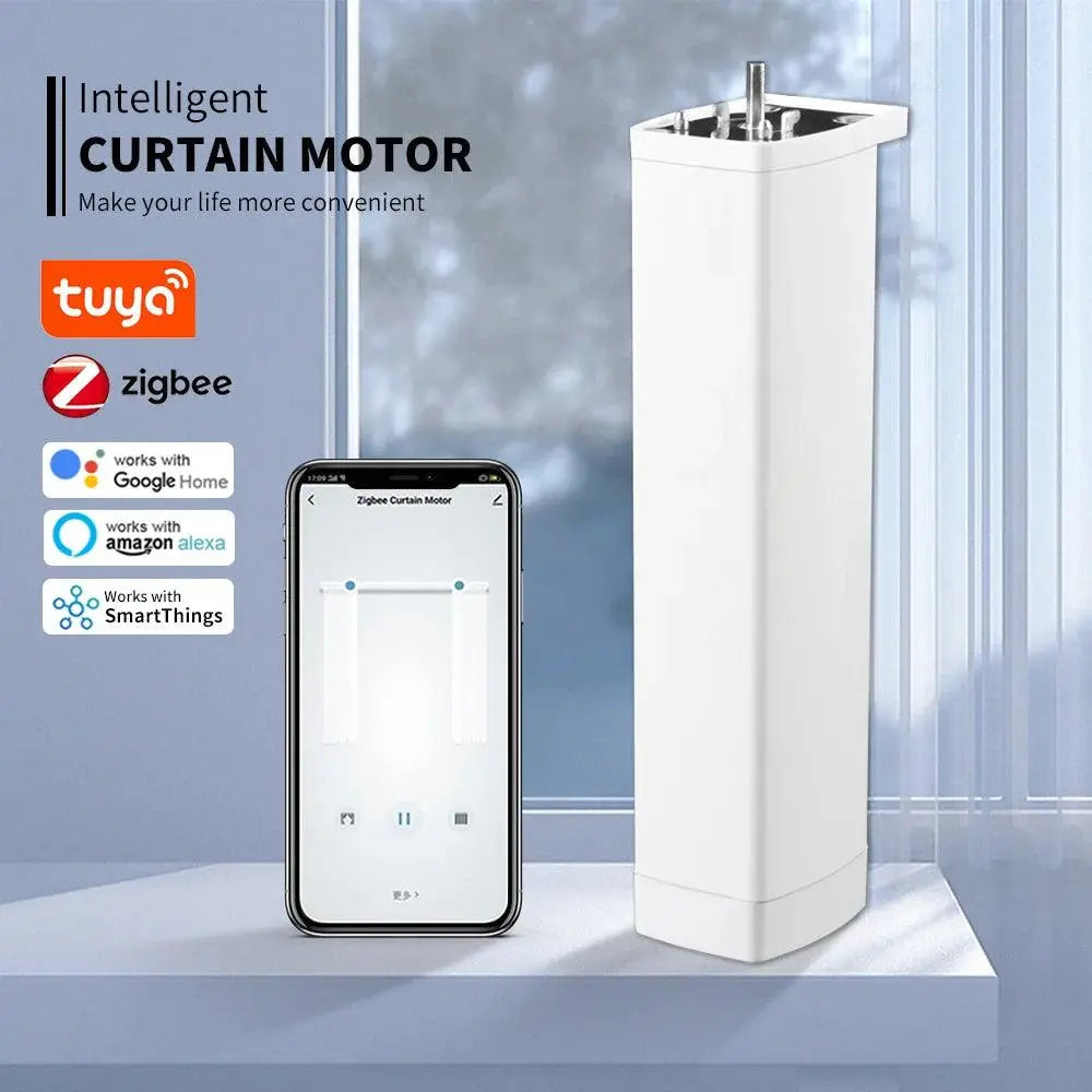 Electric Smart Curtain Motor for Voice Alexa - DomoSpace