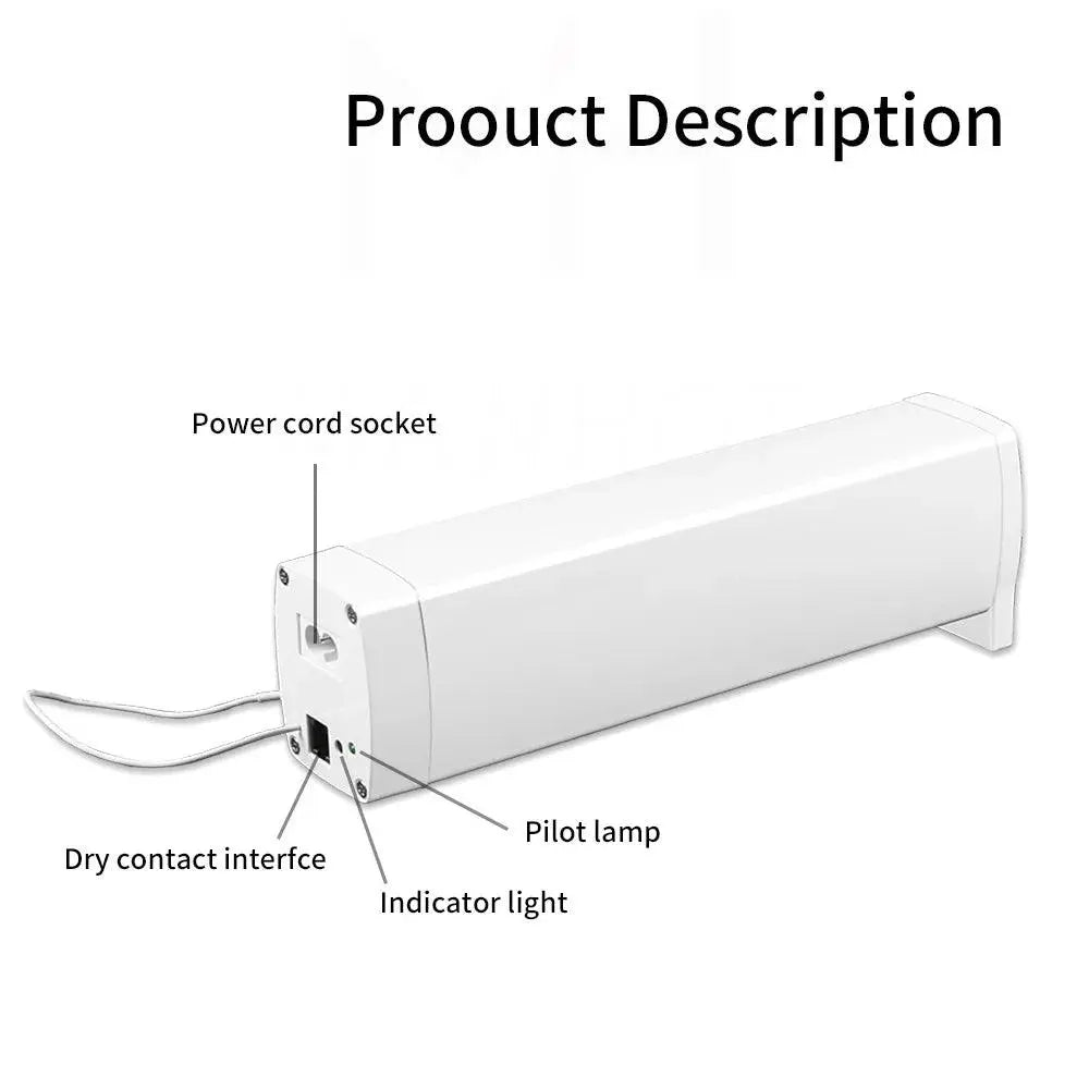 Electric Smart Curtain Motor for Voice Alexa - DomoSpace