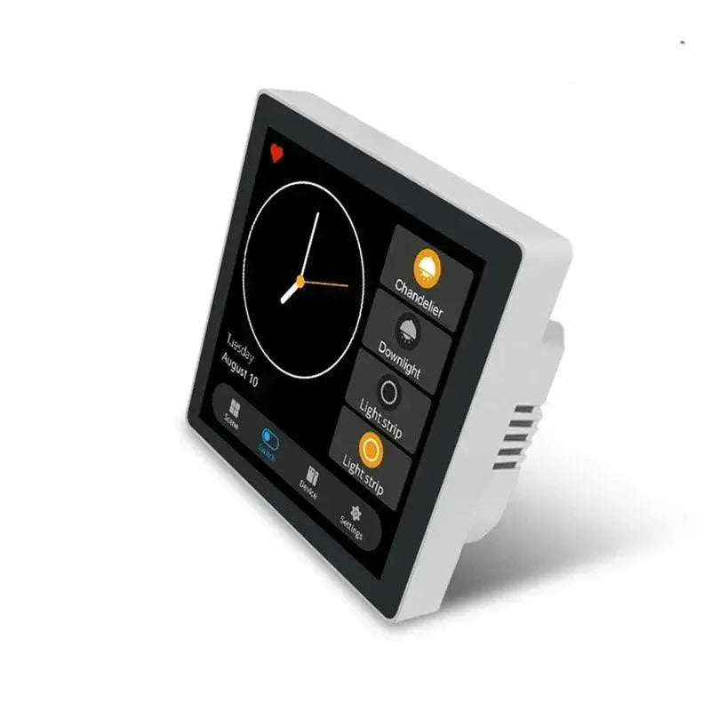 Inch LCD ZigBee Control Panel – Smart Home Central Control with Voice Command - DomoSpace