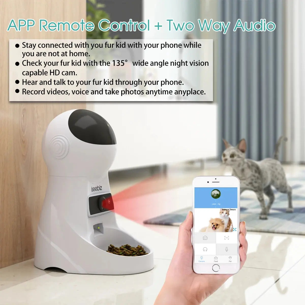 Smart Pet Feeder - DomoSpace