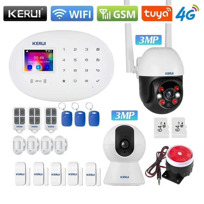 KERUI W204 Tuya Smart Alarm System - DomoSpace