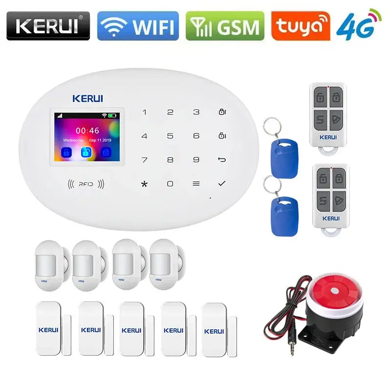 KERUI W204 Tuya Smart Alarm System - DomoSpace