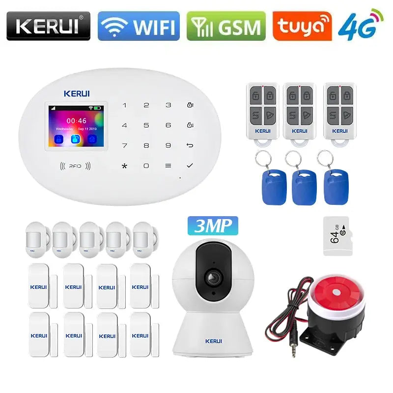 KERUI W204 Tuya Smart Alarm System - DomoSpace