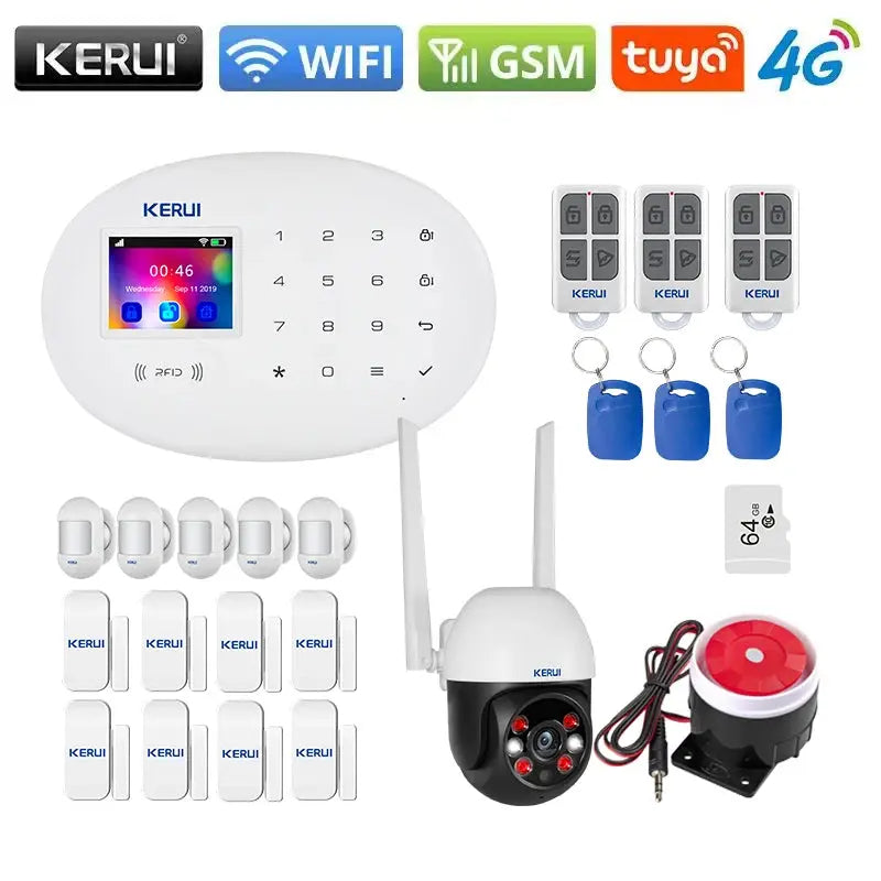 KERUI W204 Tuya Smart Alarm System - DomoSpace