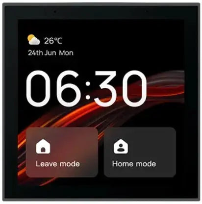 MOES Tuya WiFi 3.5-inch Smart Control Panel Screen 3 Relays 3 Physical Buttons IR Remote Control Bluetooth Sigmesh Hub Built-in - DomoSpace