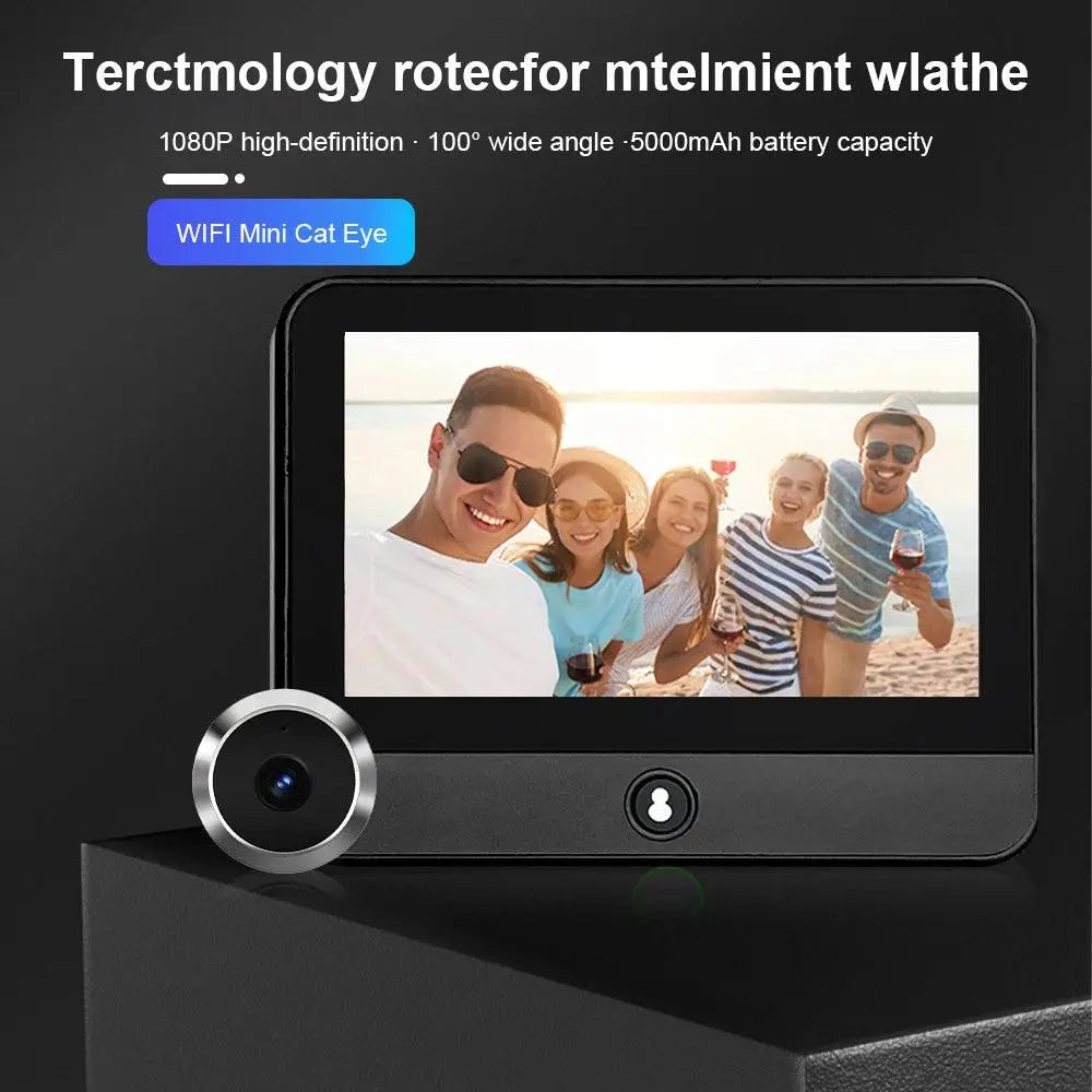 Mini 1080P Tuya Smart Life Digital Doorbell - DomoSpace