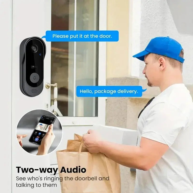 Night Vision Smart Home Wireless Doorbell - DomoSpace