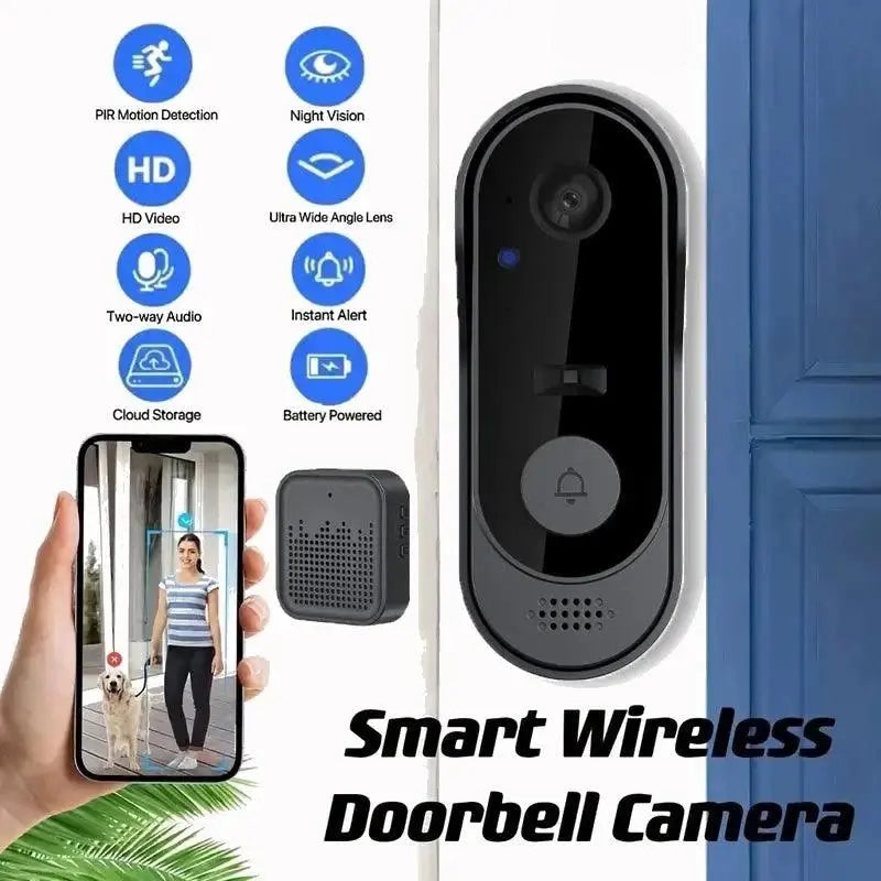 Night Vision Smart Home Wireless Doorbell - DomoSpace