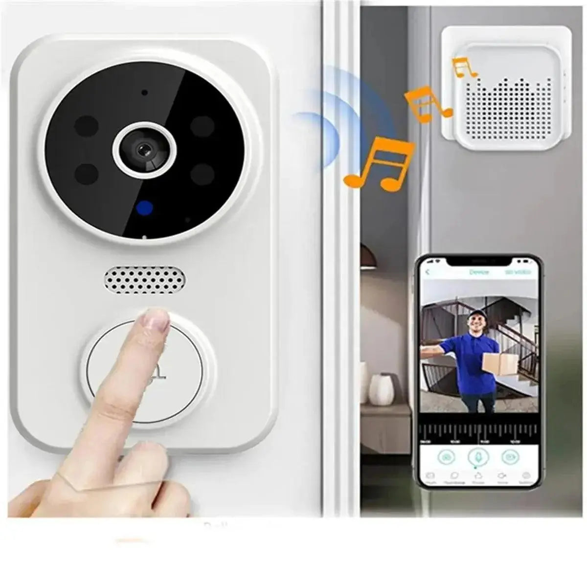 Ring Chime WiFi Video Smart Intercom Doorbell - DomoSpace