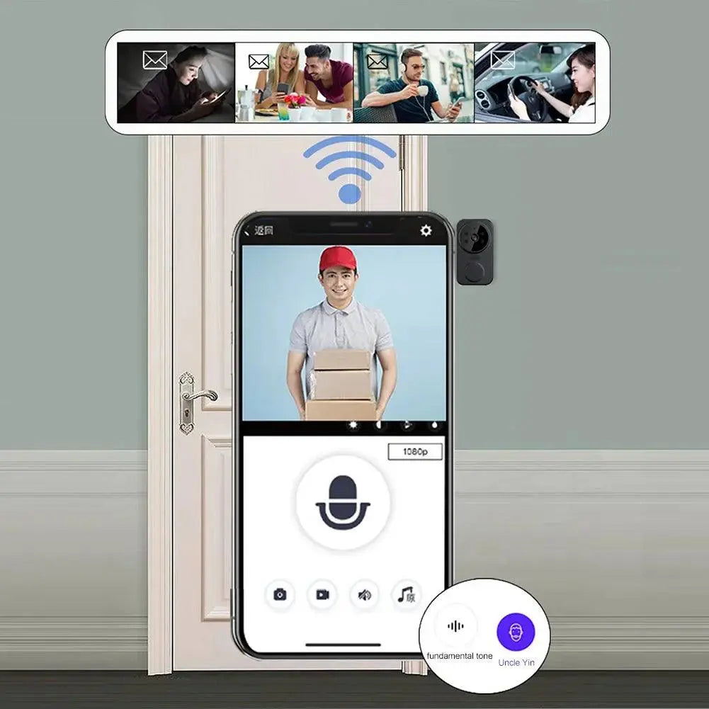 Ring Chime WiFi Video Smart Intercom Doorbell - DomoSpace