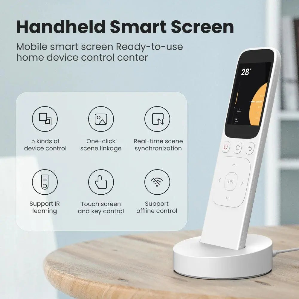 Smart Handheld Central Control Panel supports - DomoSpace