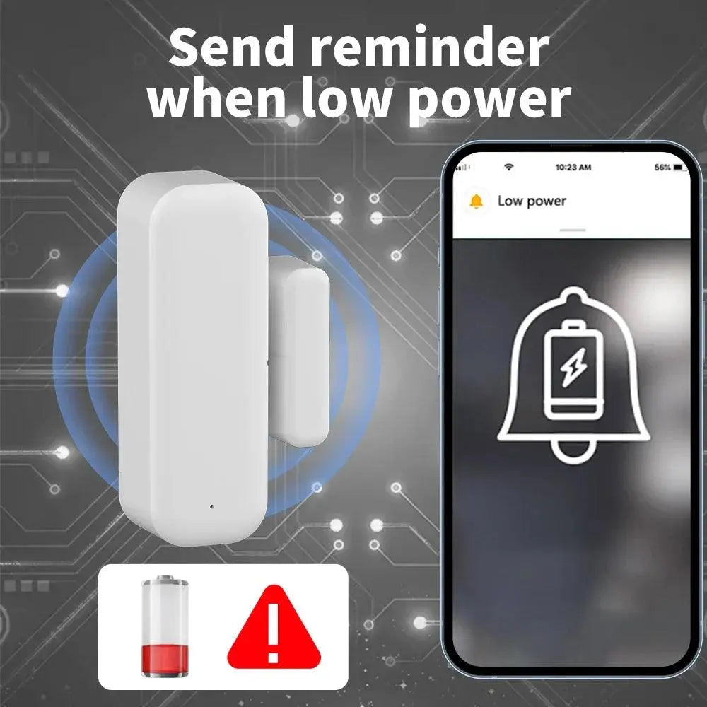 Smart Home Wireless Door Detector Control - DomoSpace