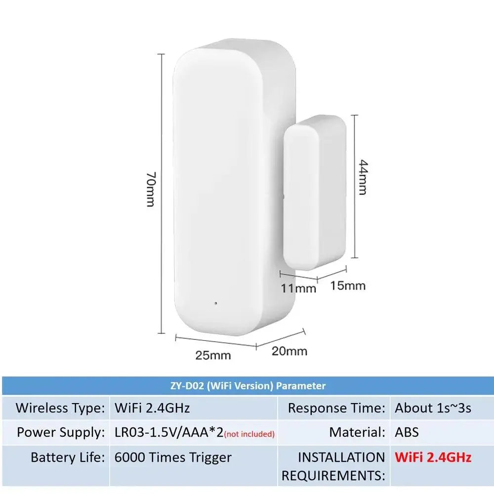 Smart Home Wireless Door Detector Control - DomoSpace