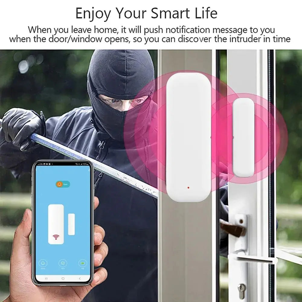 Smart Home Wireless Door Detector Control - DomoSpace