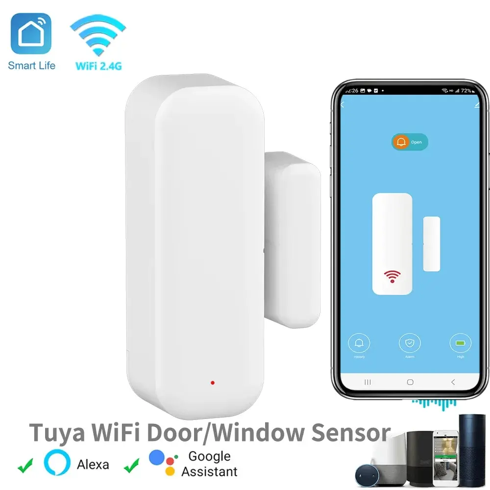 Smart Home Wireless Door Detector Control - DomoSpace