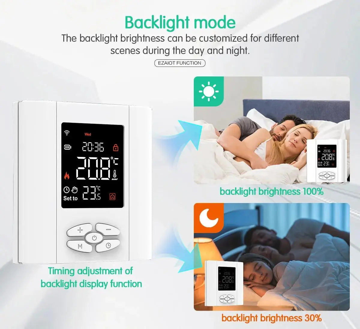 Smart Hotel Wireless Temperature Controller - WiFi-Enabled for Gas Boilers - DomoSpace