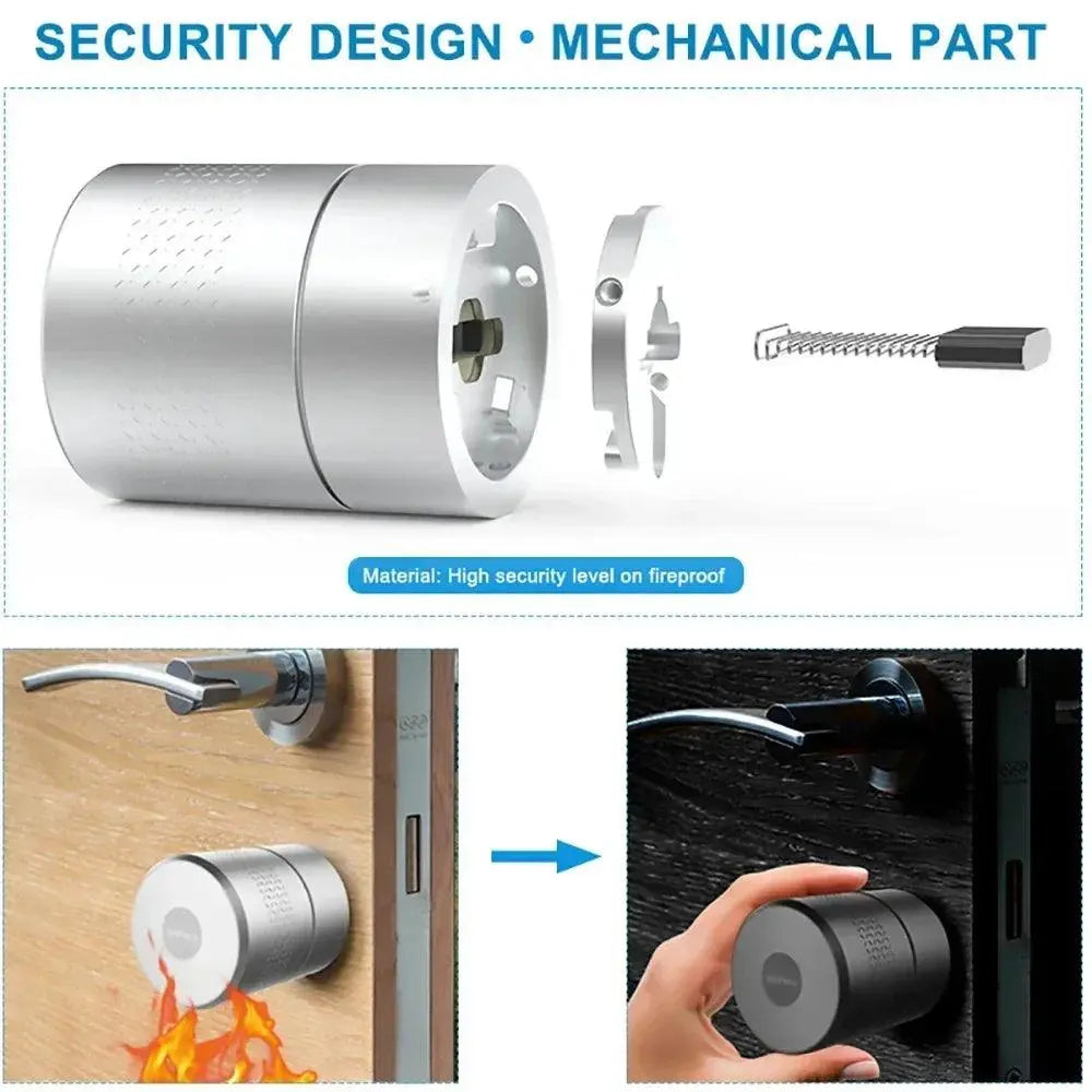 Stronger Motor M532 Fingerprint Electronic Lock - Advanced Security for Your Home - DomoSpace