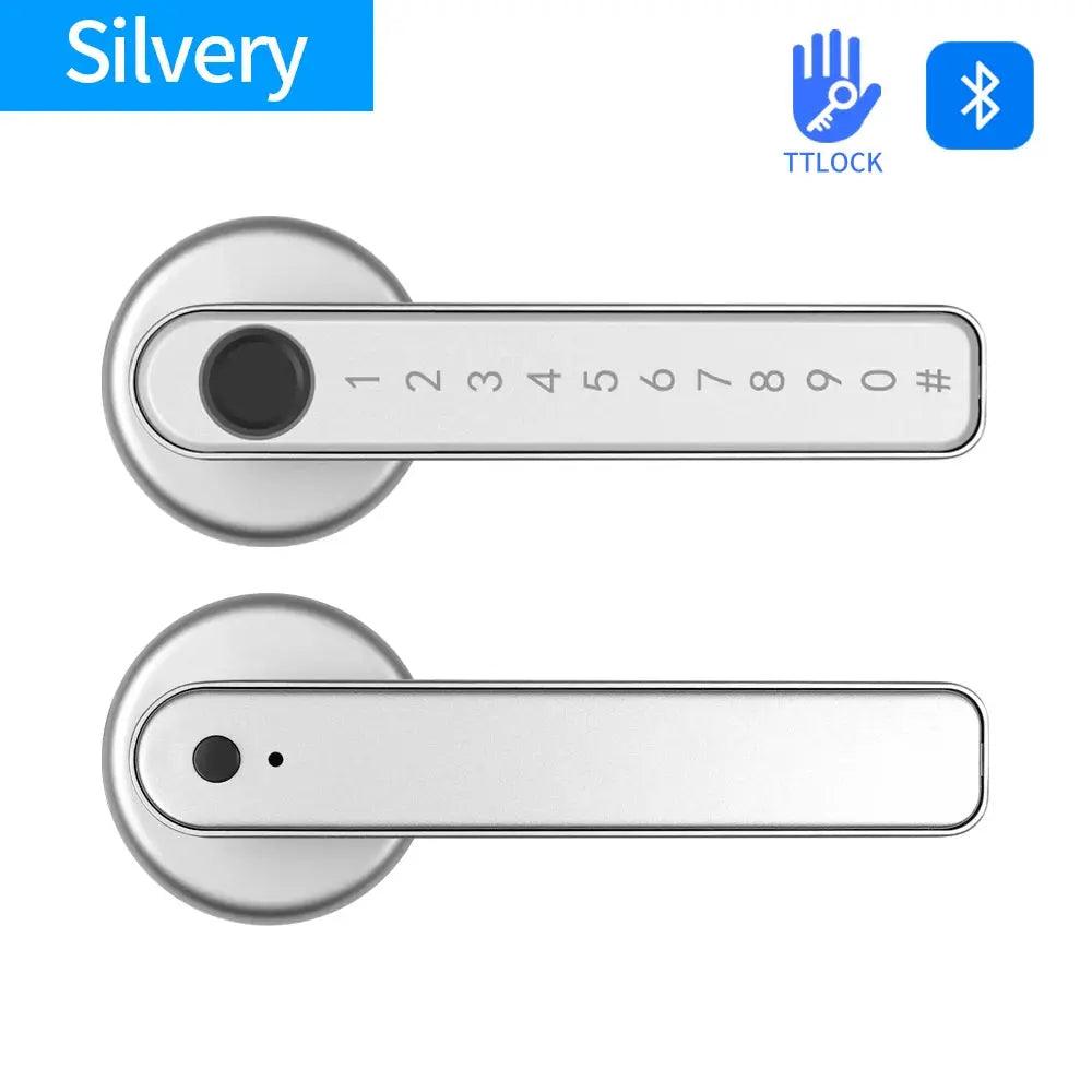 Bluetooth Smart Fingerprint Door Lock – Tuya/TTLOCK for Hotel, Apartment, Office - DomoSpace