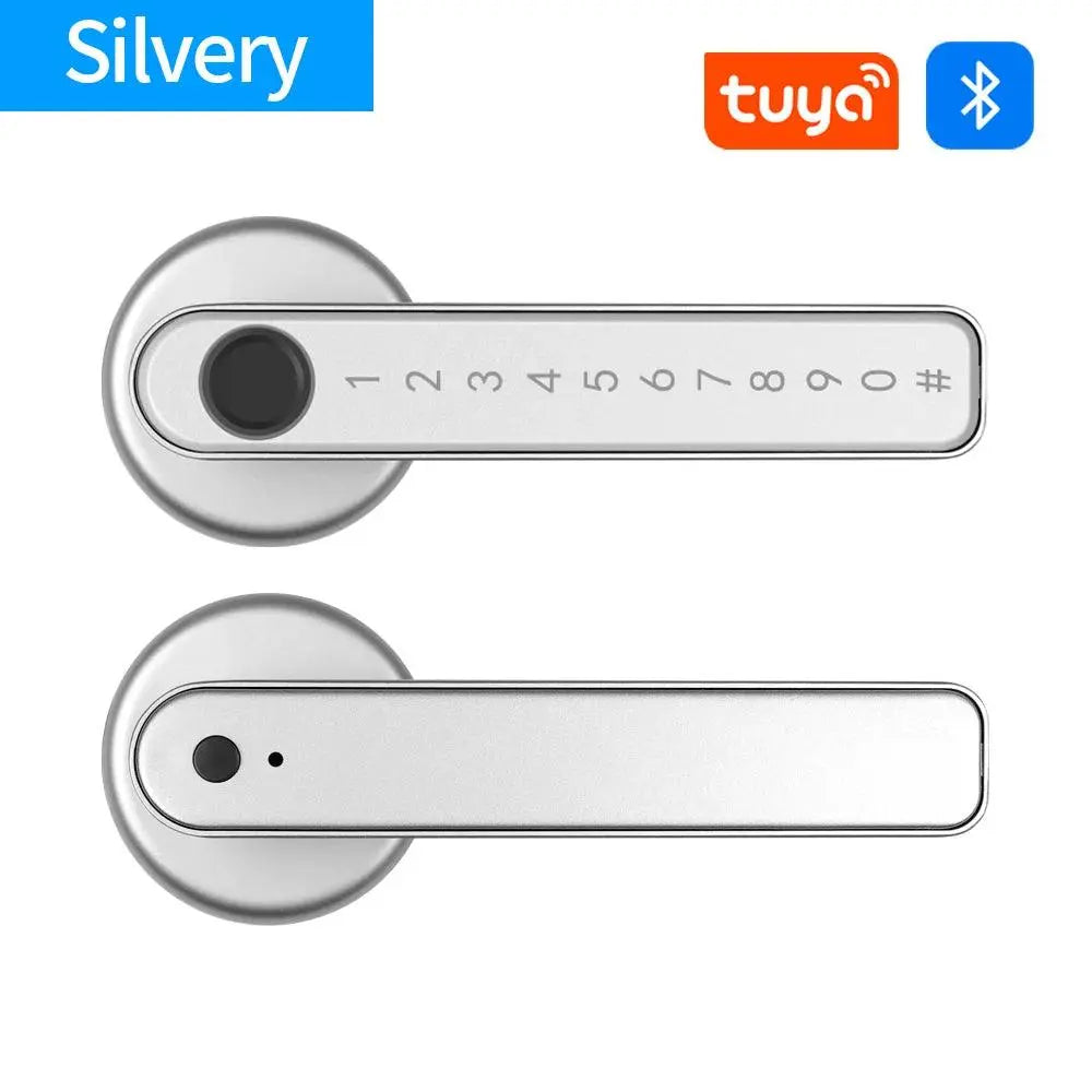 Bluetooth Smart Fingerprint Door Lock – Tuya/TTLOCK for Hotel, Apartment, Office - DomoSpace