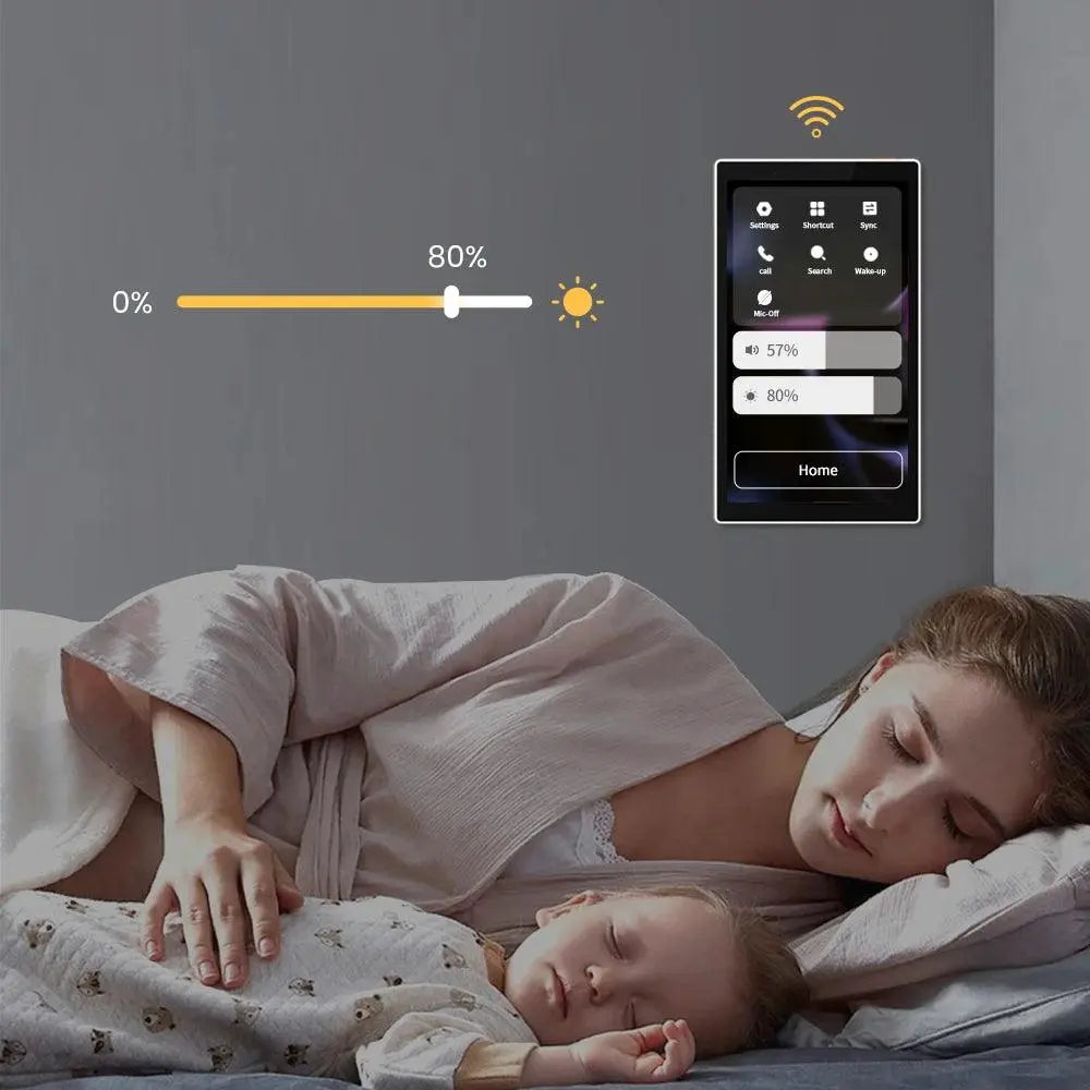 Touch Interaction Smart Central Control Panel - Seamless Control for All Smart Devices - DomoSpace