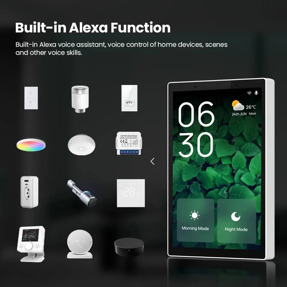 Touch Interaction Smart Central Control Panel - Seamless Control for All Smart Devices - DomoSpace