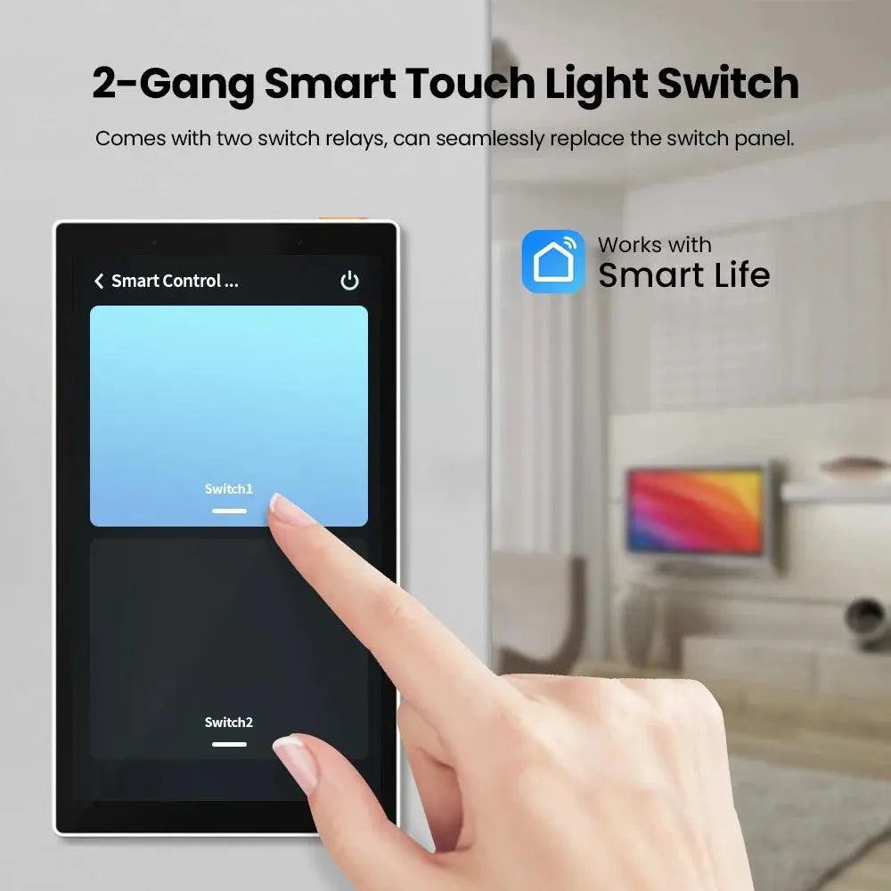 Touch Interaction Smart Central Control Panel - Seamless Control for All Smart Devices - DomoSpace