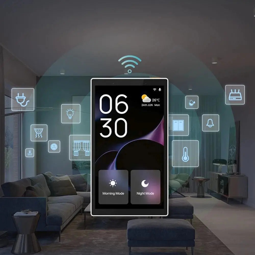 Touch Interaction Smart Central Control Panel - Seamless Control for All Smart Devices - DomoSpace