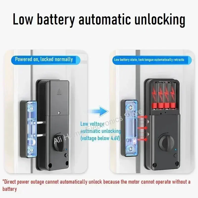 Tuya Smart RFID Door Lock with APP - DomoSpace