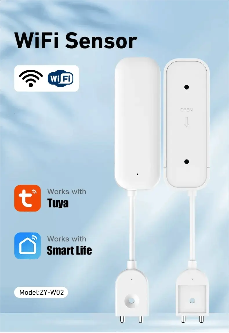 Tuya Smart WIFI Water Leakage Sensor Alarm - DomoSpace