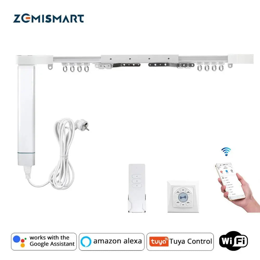 Tuya Wi-Fi Smart Curtain Track Blind Motor - DomoSpace